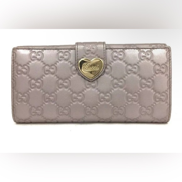 Authentic rare mint condition Gucci heart gg logo wallet - Picture 1 of 5